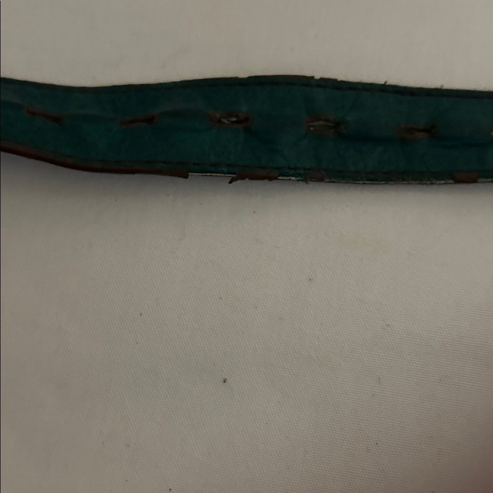 Teal Hobo Leather Women's Bag - Picture 11 of 11